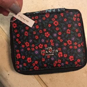 Coach Floral Ranch Jewelry Travel Case